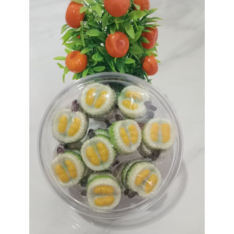 

Coklat Karakter Durian 250gr/toples