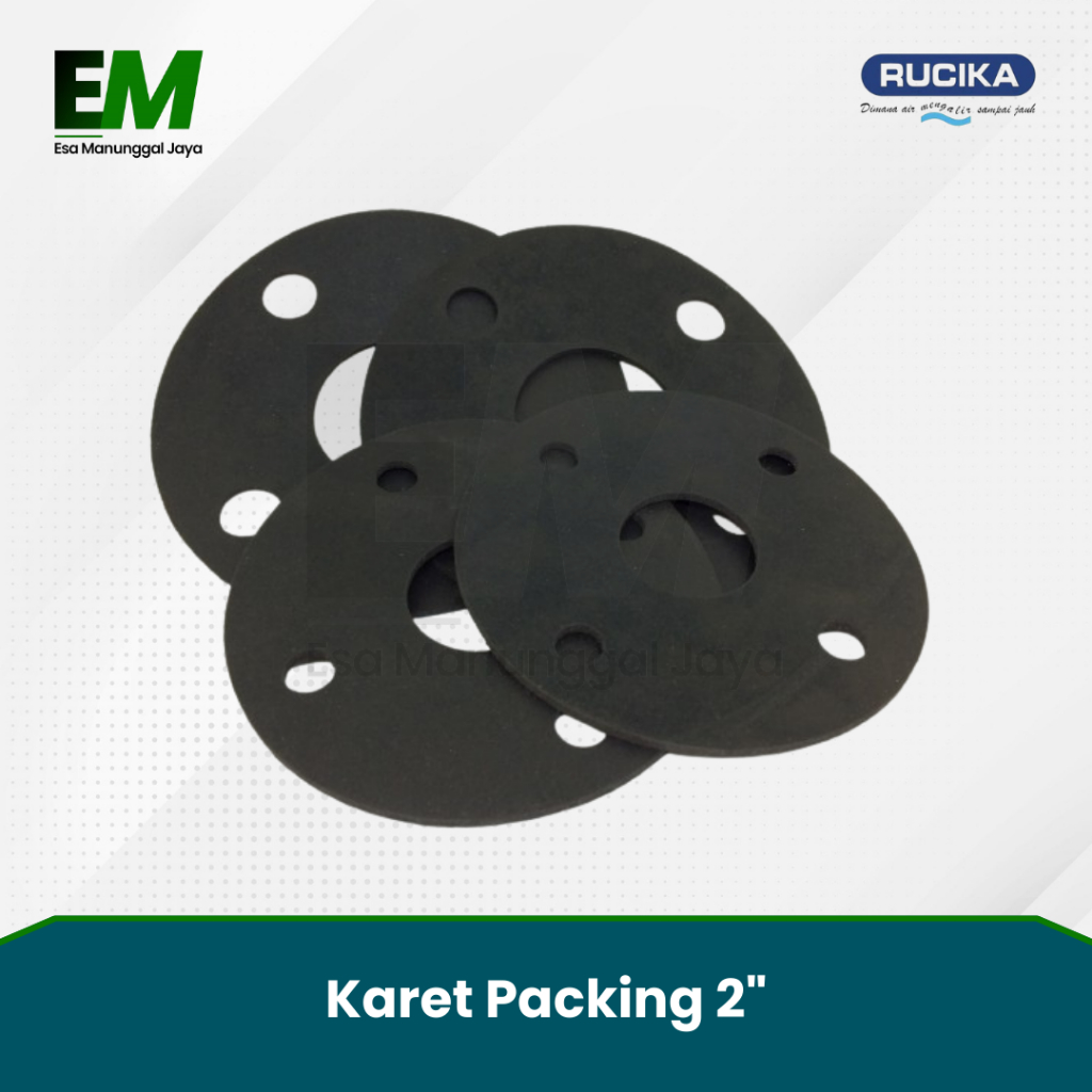 Karet Packing 2" / Rubber Packing Flange 2" / Rubber Flange 2 inch