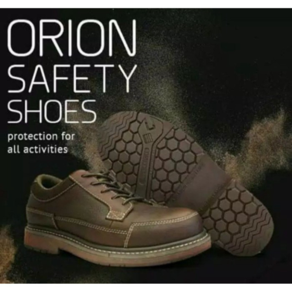 Jual Sepatu safety orion Krisbow - Coklat 39 Limited