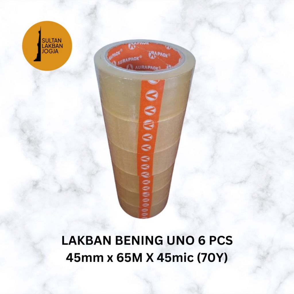 

LAKBAN BENING AURAPACK 45mm x 65M x 45mic (70Y) 1 PACK