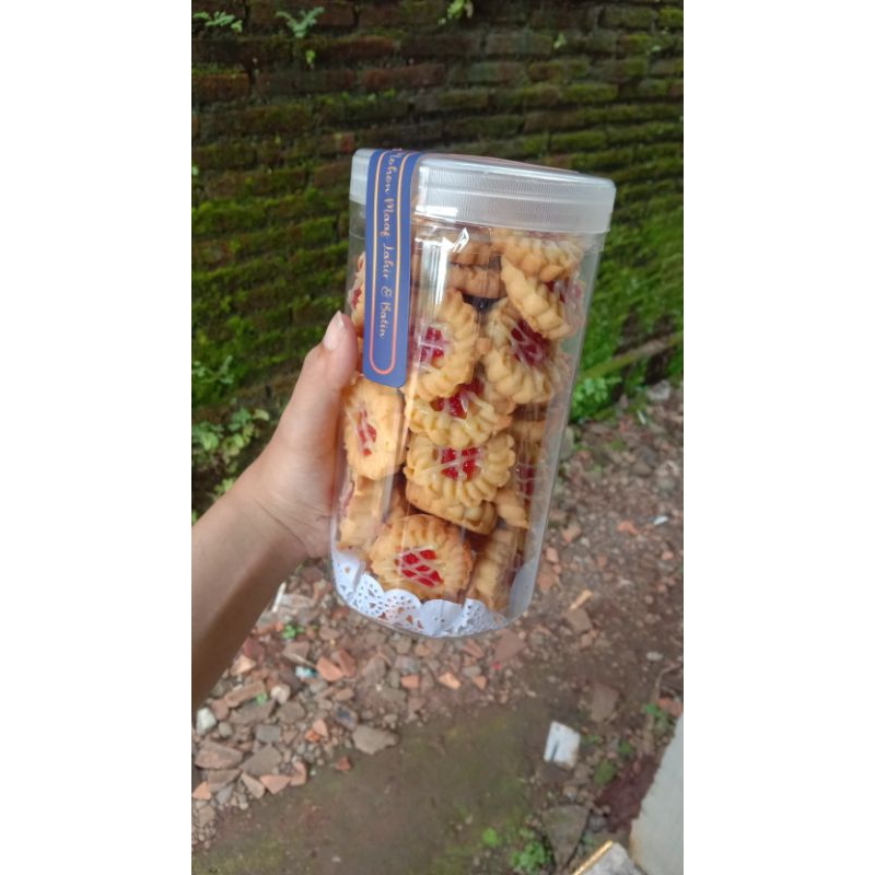 

TERMURAH Kue Kering Lebaran Toples 1000ml Berat Bersih kurang lebih 500gr Serba 41.000 Beli 2 Free 1 bungkus Tester Random