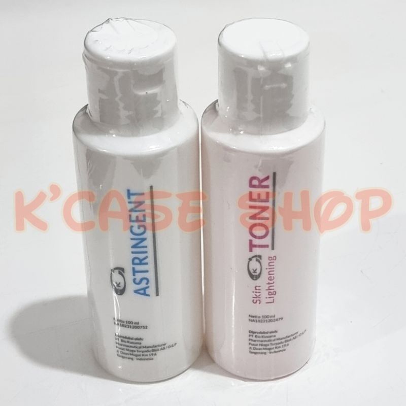 Penyegar Toner Astringent Pencerah Kulit Normal Dry Oily Bio K Kusuma Original Asli 100 ml