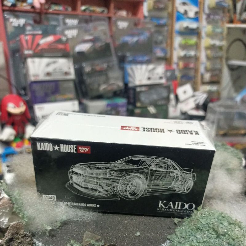 Mini GT Kaido House Nissan Skyline GT-R (R34) Kaido Works