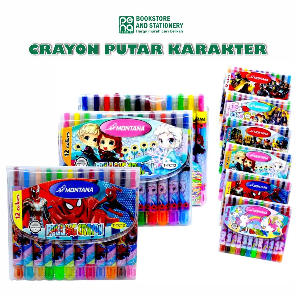 

Crayon Putar, Krayon Putar, Rolling Crayon, Crayon