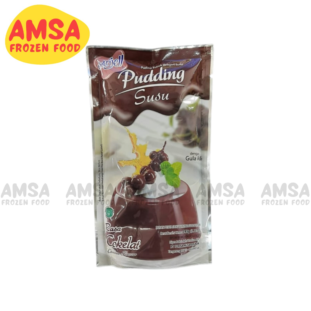 

Nutrijell Puding Susu Coklat 145gr / Pudding Susu Cokelat