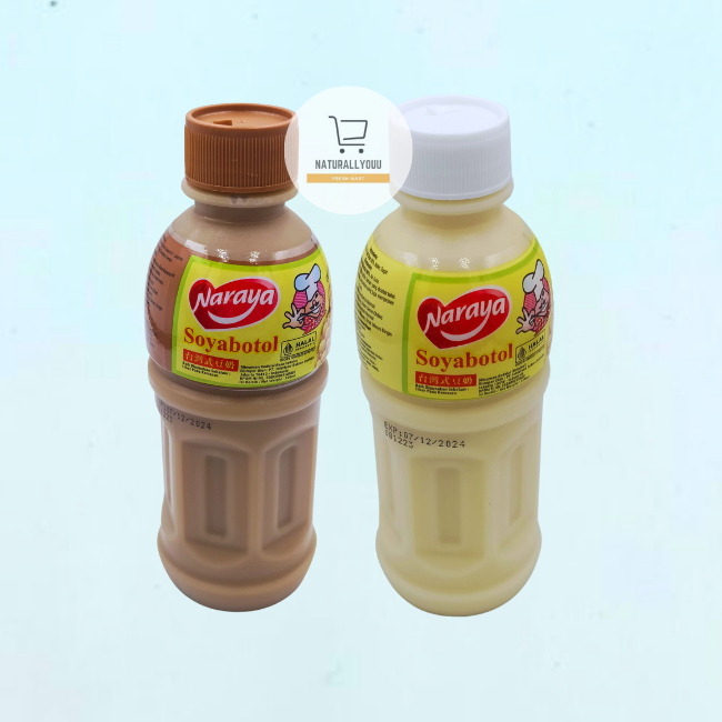 

[Paket 6botol] Naraya Soya Milk 220ml Susu Kedelai Original/Cokelat Soy