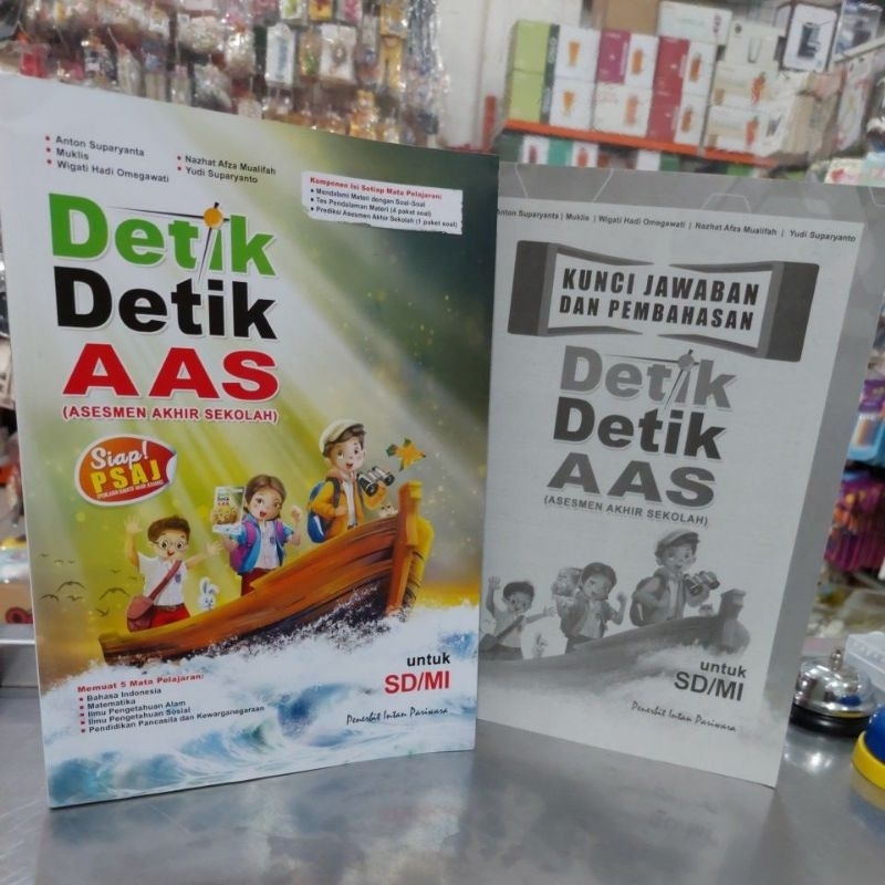 

Buku Detik SD AAS Asesmen Akhir Sekolah SD Intan Pariwara
