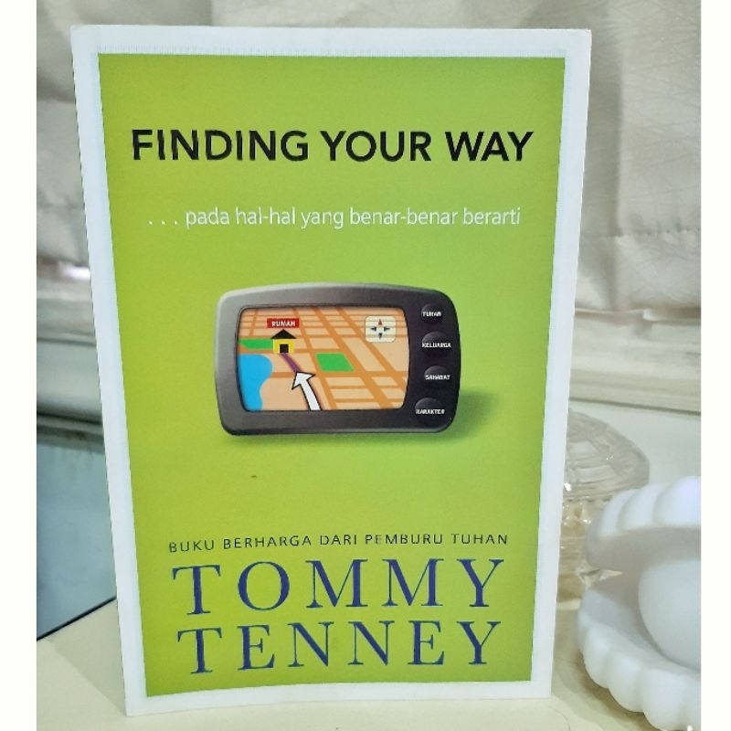 Finding Your Way - Tommy Tenney Buku Rohani Kristen bekas second