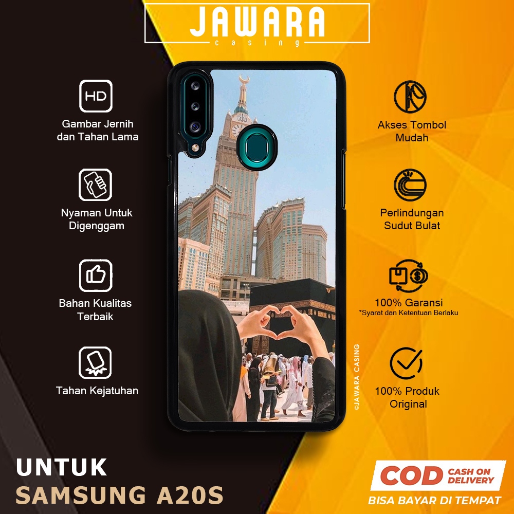 Samsung Case A20S Casing Samsung A20S [MKKH] Premium Glossy Case Hp Samsung Jawara Casing Hp Samsung