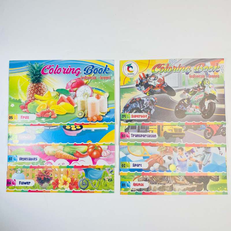 

Buku Mewarnai Coloring Book C&J Murah