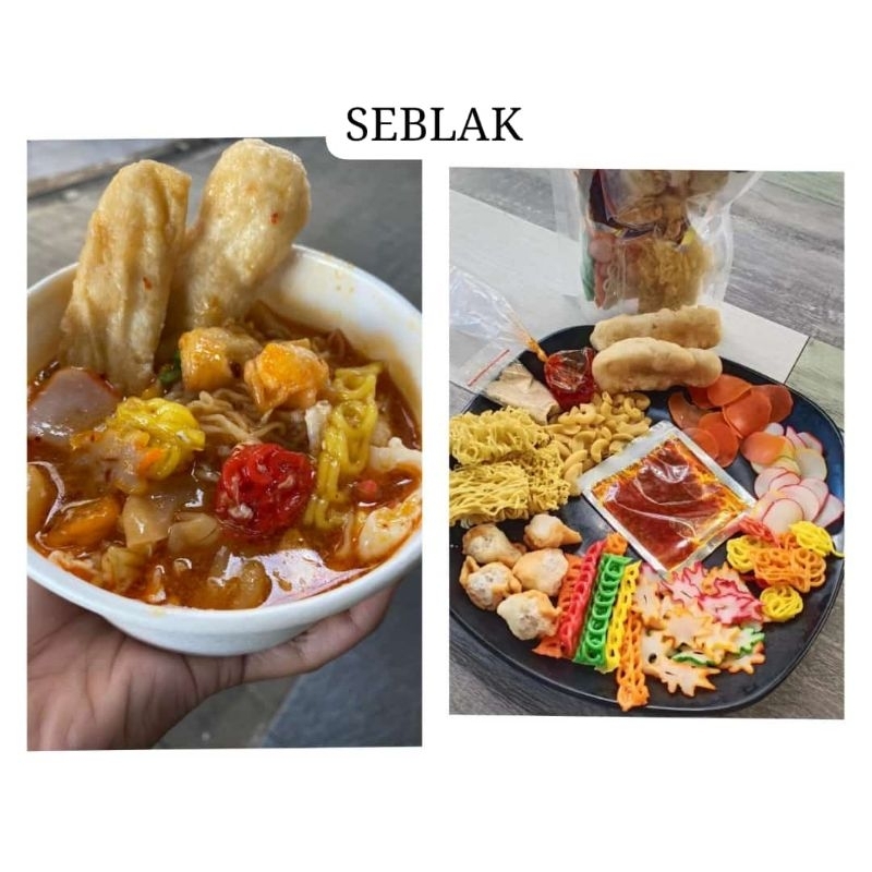 

SEBLAK INSTAN ENAK ISIAN BANYAK