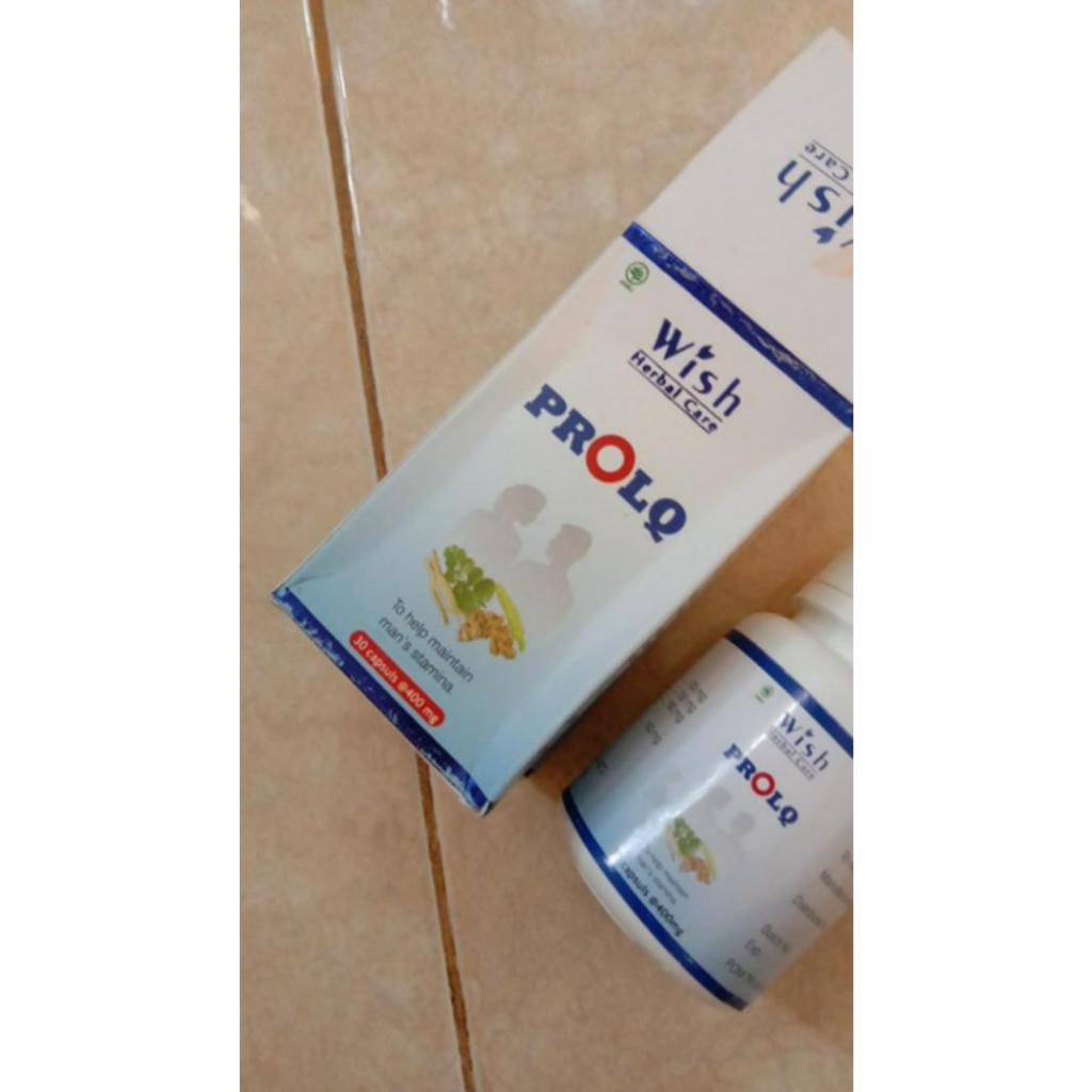 WISH ProLQ - Pro LQ Suplemen Herbal Stamina Pria by Dr.Boyke