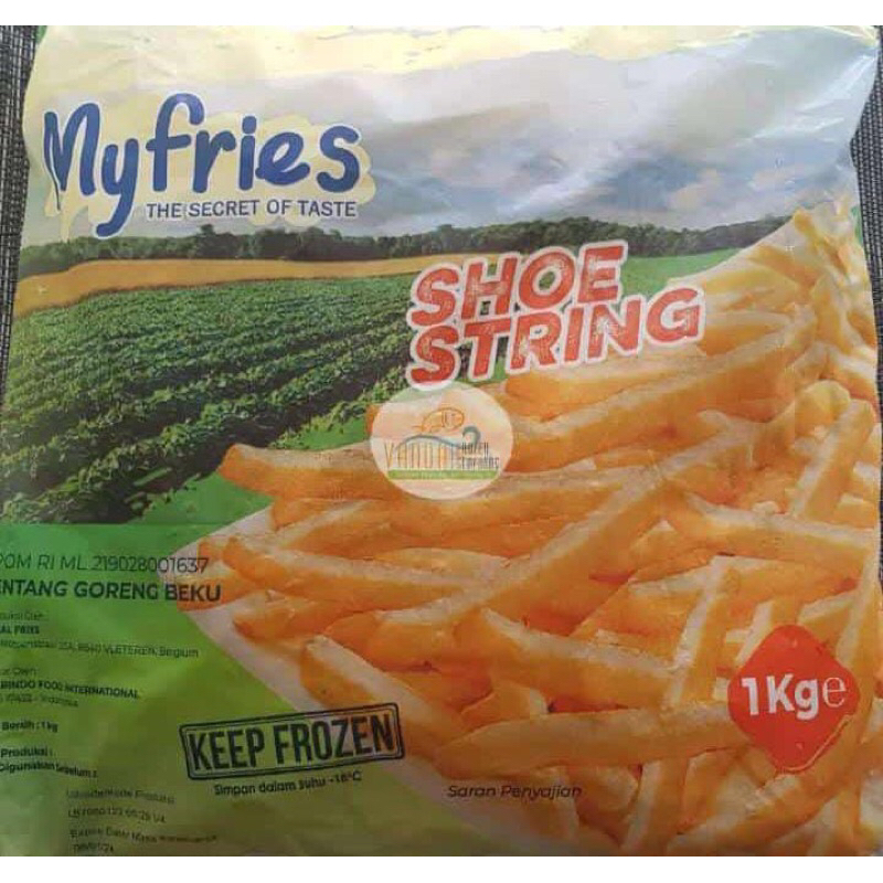 

french fries kentang goreng myfries