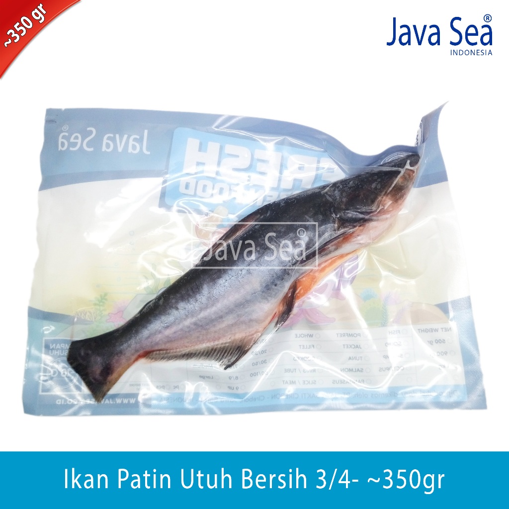 

Ikan Patin Utuh 3/4 pack 300-400gr Java Sea