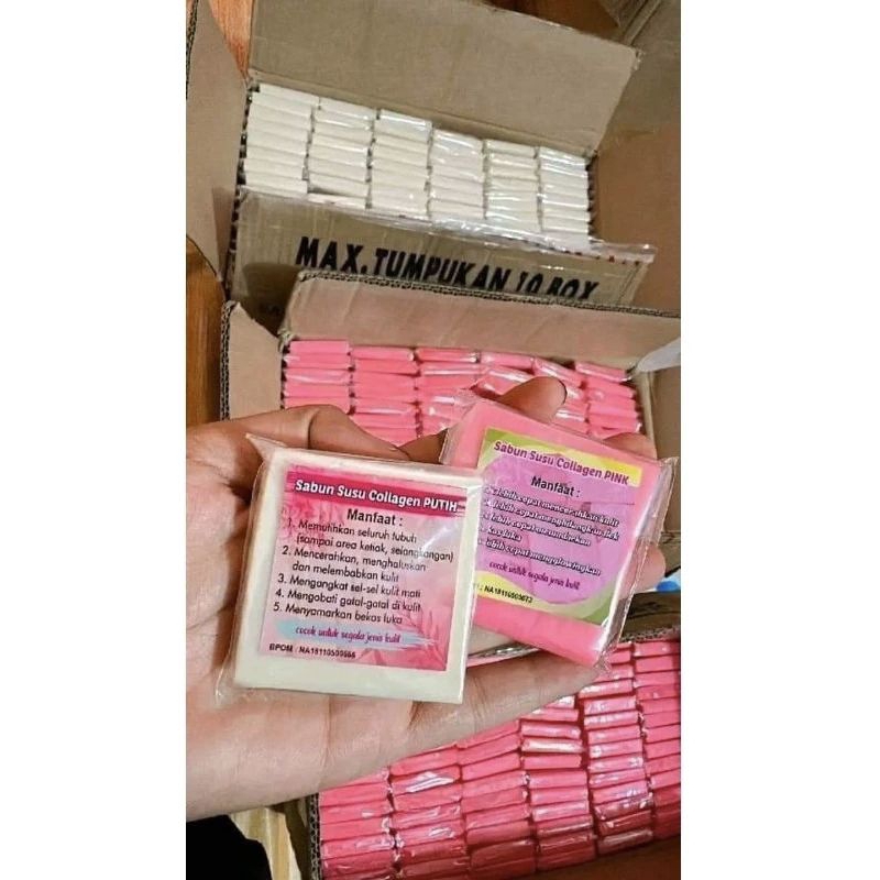 SABUN PEMUTIH SUSU KOLAGEN AMPUH ORI VIRAL