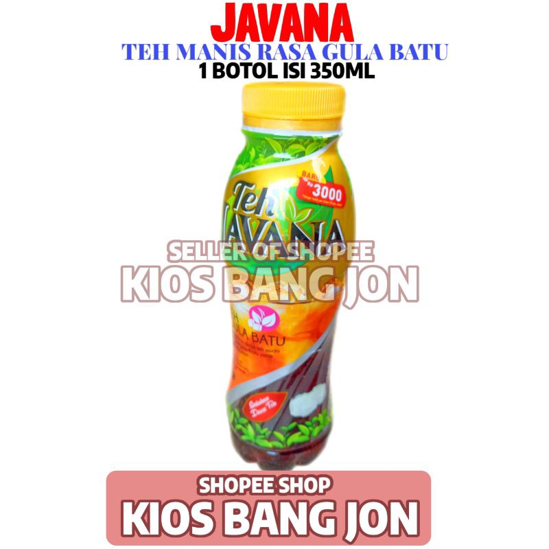 

Javana Teh Gula Batu Botol 350 ML