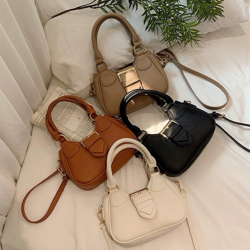 Tas Selempang Wanita Kulit Sintetis Elegan 7490