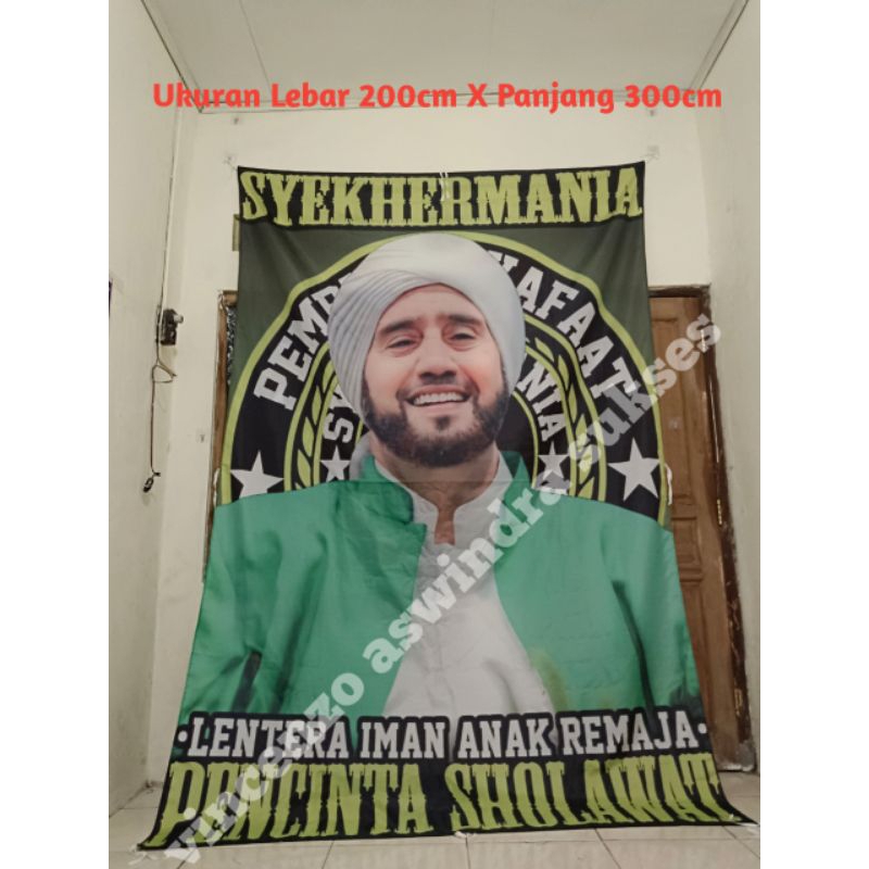 UMBUL UMBUL BENDERA FULL PRINTING SYEKHERMANIA