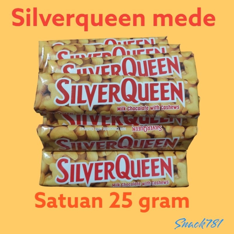 

coklat silverqueen 25 gram harga satuan