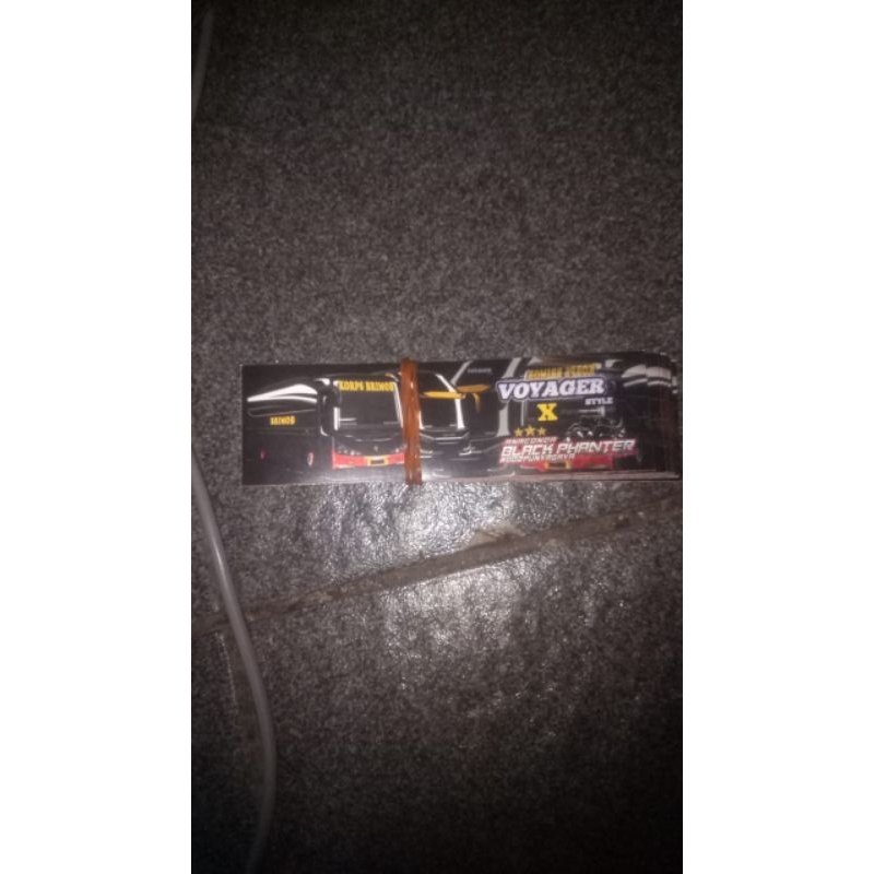 stiker Anaconda X Voyager