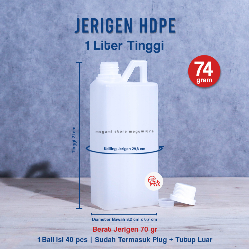 Jerigen 1000ml jerigen 1 liter jerigen madu