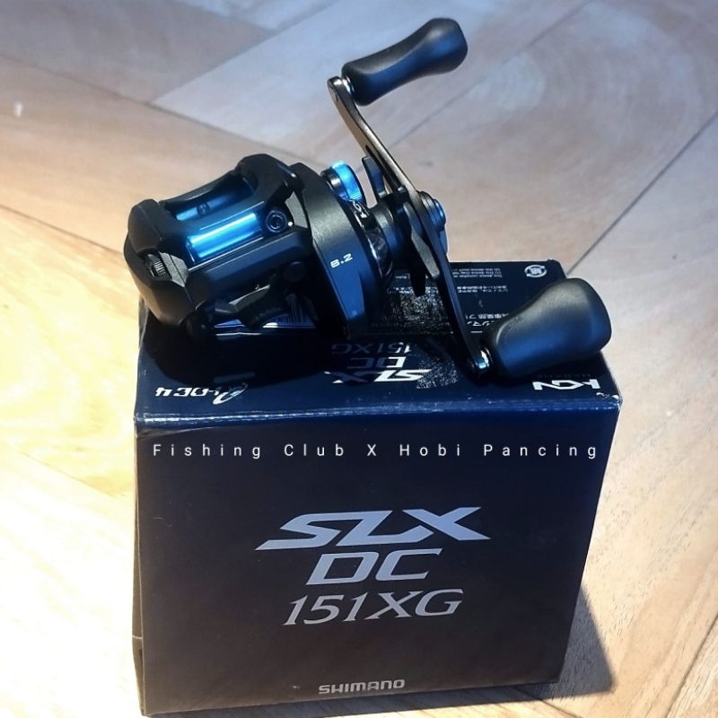 Reel BC Shimano SLX DC 151 XG 151 HG, Digital Control, Casting bunyi