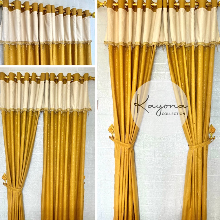 Harga Bagus idI3u8T GORDEN RUMBAI RENDA KIRSTAL GORDEN PONI RUMBAI GORDEN PINTU DAN GORDEN JENDELA G