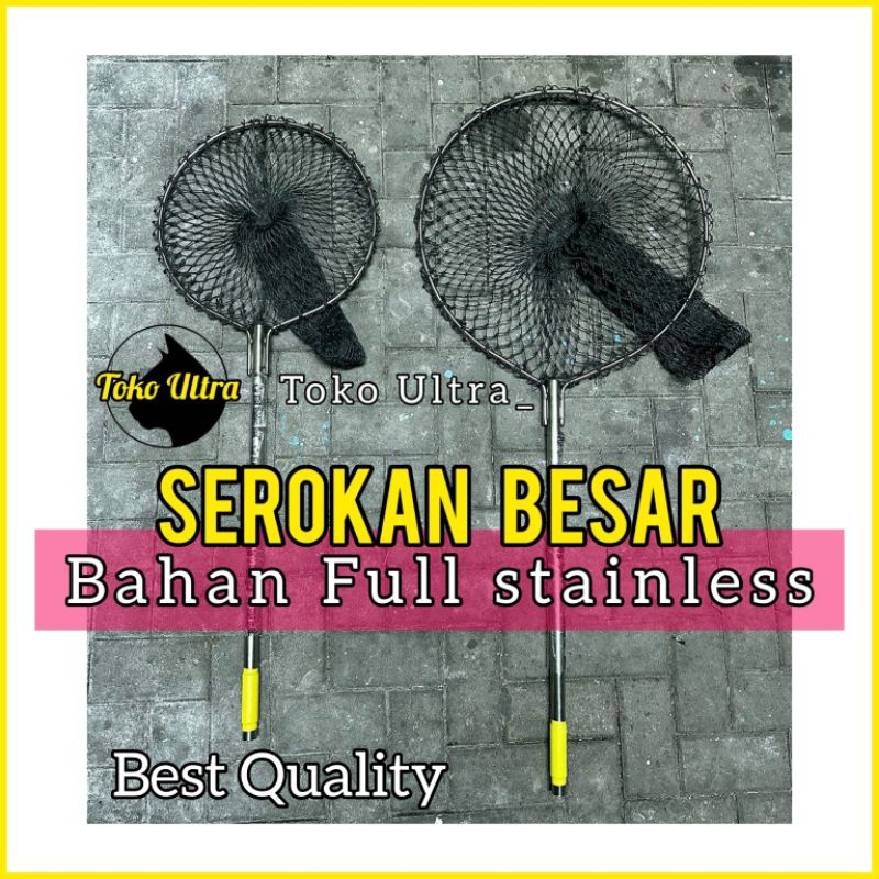 SEROKAN IKAN BESAR / SEROKAN STAINLES / SEROKAN GALATAMA / SESER IKAN / SEROKAN JUMBO / SEROKAN SAMP
