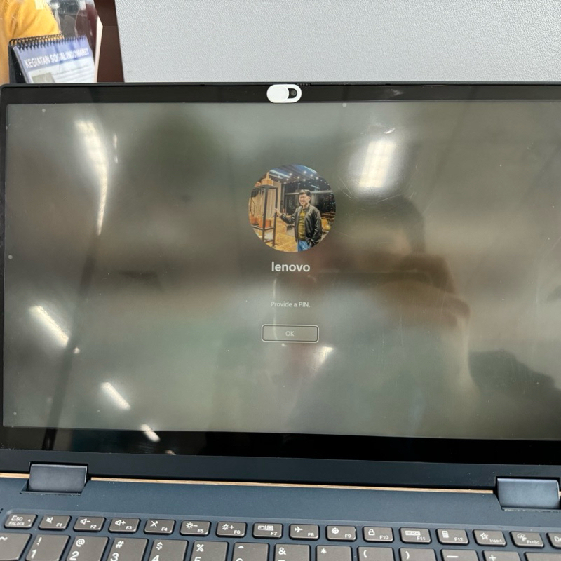 laptop Lenovo Ideapad Flex 5 core i3-1115G4 Ram 8GB SSD 512GB iRis Xe 14" touchscreen x 360 derajat;