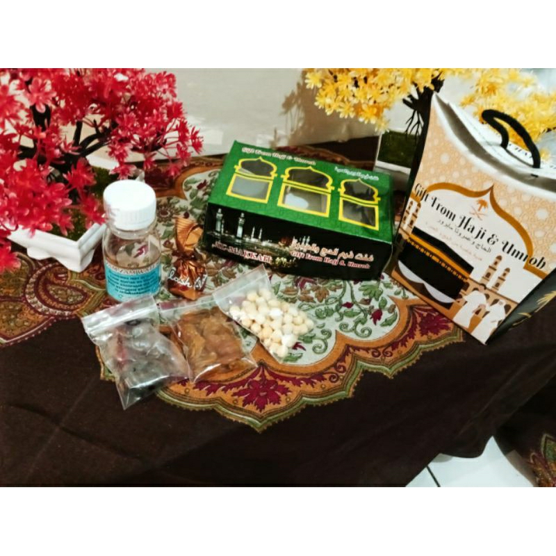 

paket oleh oleh haji dan umroh tanpa air zam zam (paket standar)