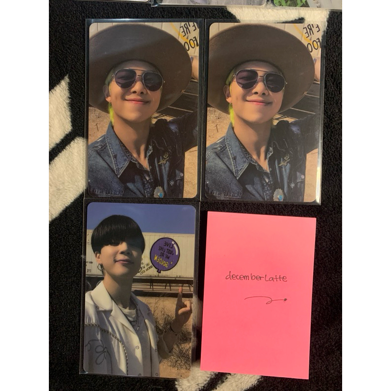 BTS PC PHOTOCARD LD LUCKY DRAW BUTTER M2U