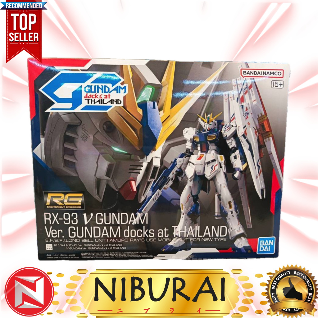1/144 RG RX-93 Nu Gundam Docks Thailand