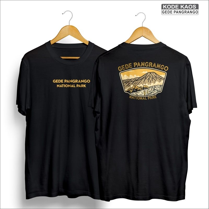 GEDE PANGRANGO kaos gunung kaos pendaki baju gunung baju pendaki