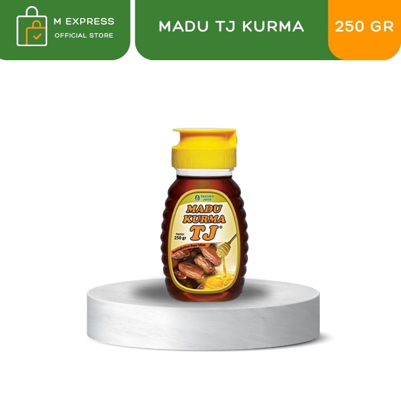 MADU TJ KURMA - Sari Madu Asli / Natural Original Honey 250 gr