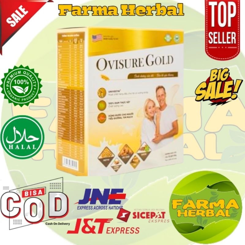 

OVISURE GOLD ASLI ORIGINAL MILK SUSU ATASI NYERI SENDI SAKIT LUTUT REMATIK DAN ASAM URAT