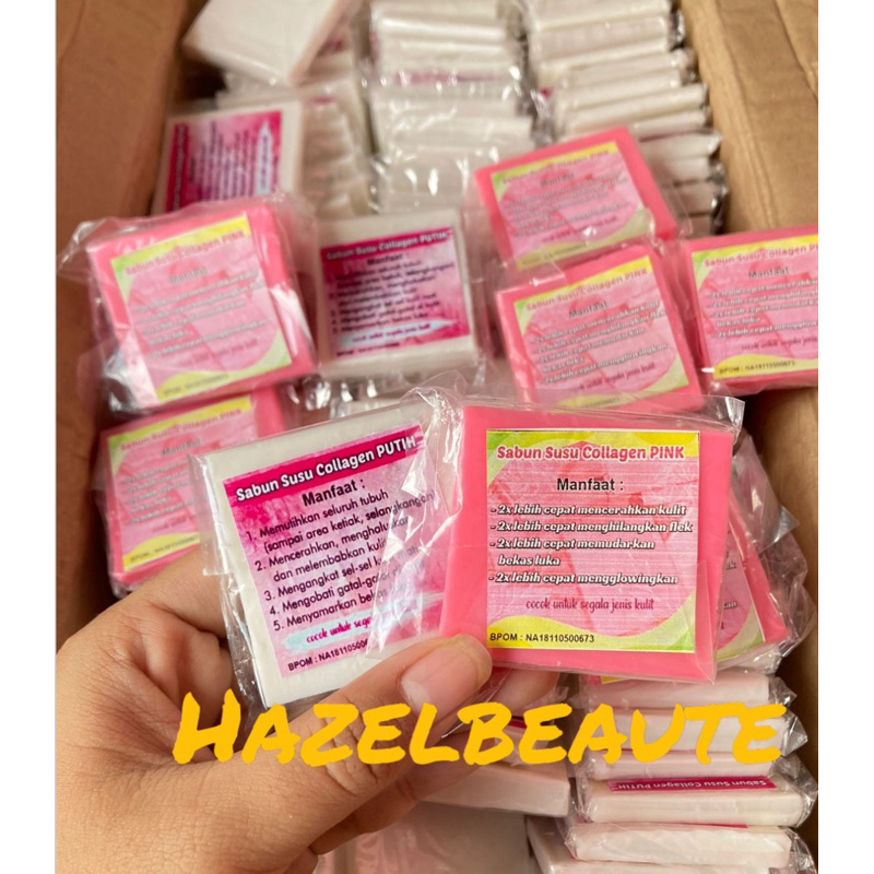 SABUN SUSU COLLAGEN VIRAL /SABUN SUSU PEMUTIH BADAN/SABUN SUSU COLLAGEN