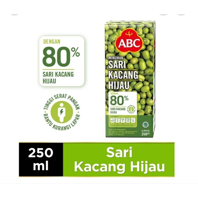 

Abc Juice Kacang Hijau 250MI