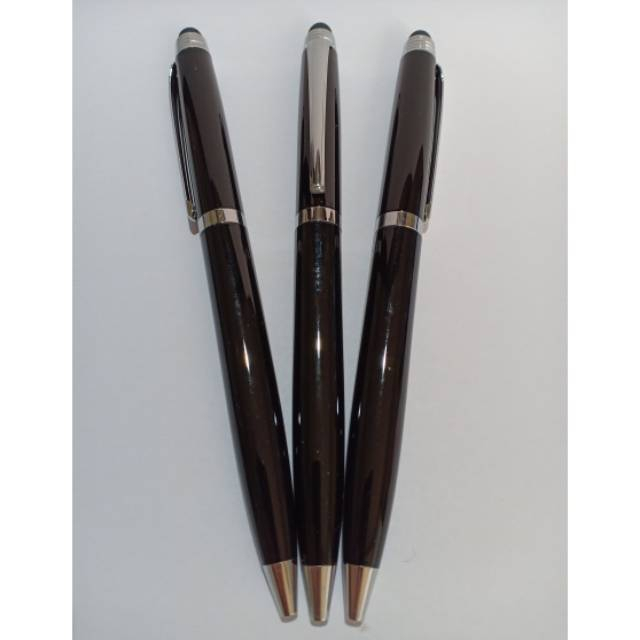 

Pen metal / Pen besi / Pulpen stainless / Ballpoint / Bp 019 dpt dicustom Logo perusahaan / Nama