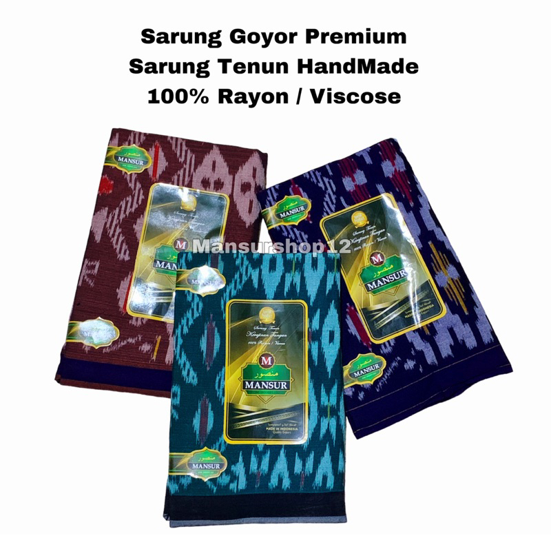 Sarung Goyor Mansur Premium Super 100% Original