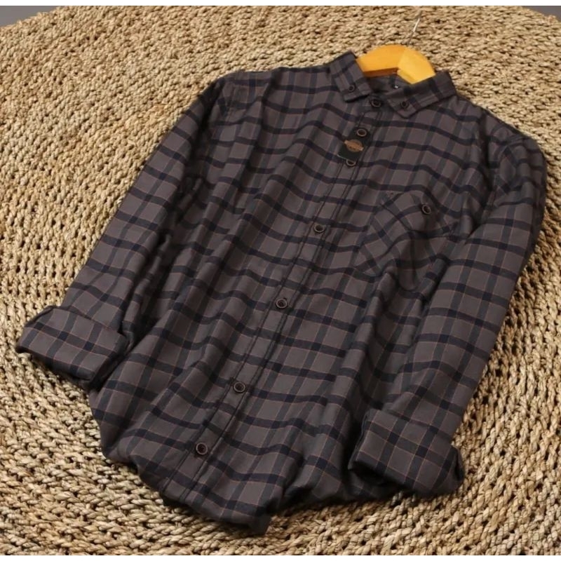 KEMEJA FLANEL SPARTAN JACKBROWN 11