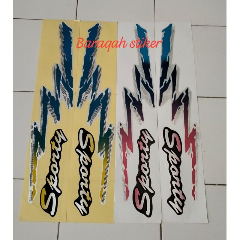 Striping stiker mobil FEROZA SPORTY/ FEROZA G2
