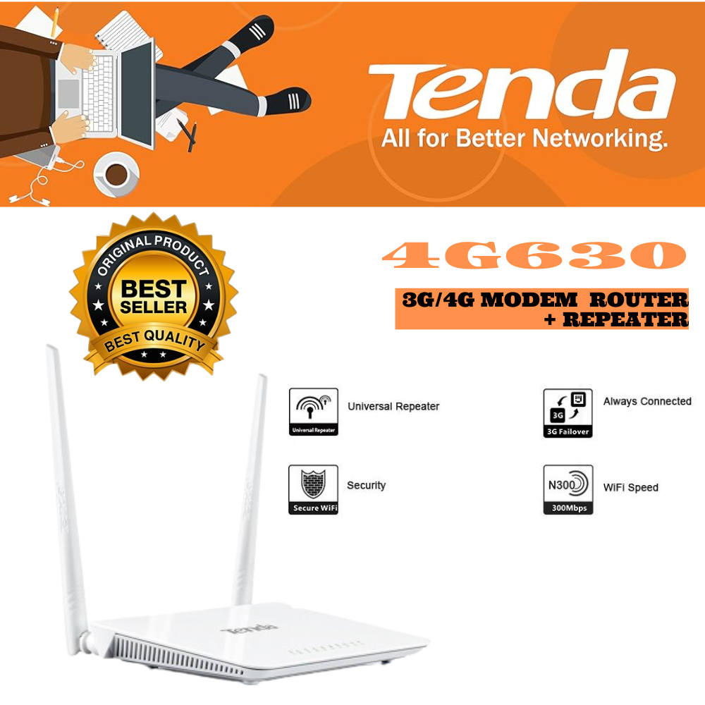 Wireless Router TENDA 4G630 3G/4G