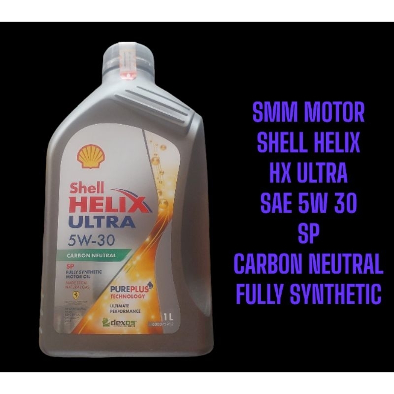 Oli Oil Shell Helix HX Ultra 5W 30 1Liter Fully Sinthetic