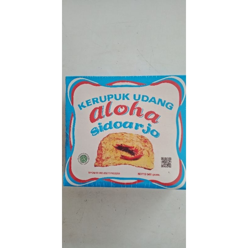 

aloha kerupuk udang Sidoarjo 500gr