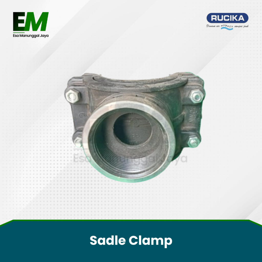 Sadle Clamp 110mm x 40mm HDPE / Clamp Sadle HDPE 4" x 1 1/4" / Clamp