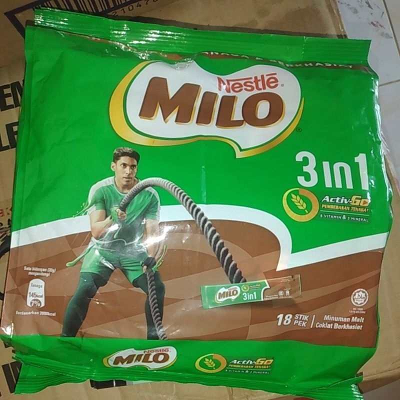 

Milo 3in1 18×24bungkus