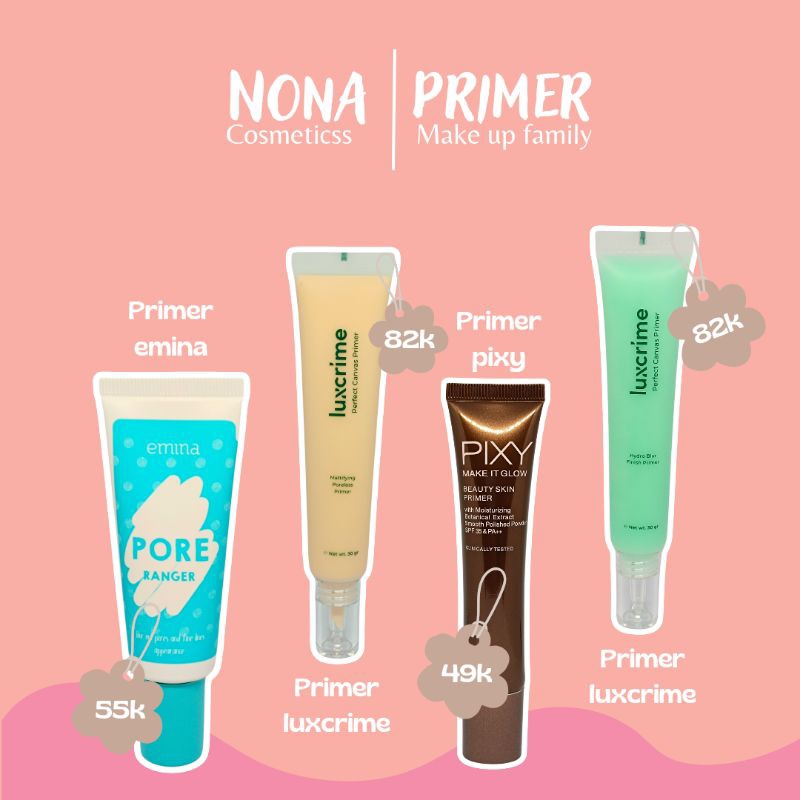 primer | primer emina | primer pixy | primer luxcrime | make up