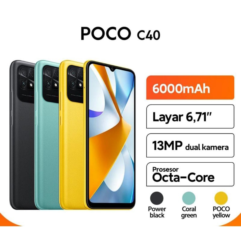 xiaomi Poco C40 4/128 GB yelow