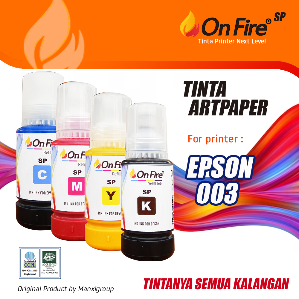 Tinta Onfire SP 003 Artpaper Epson L Series