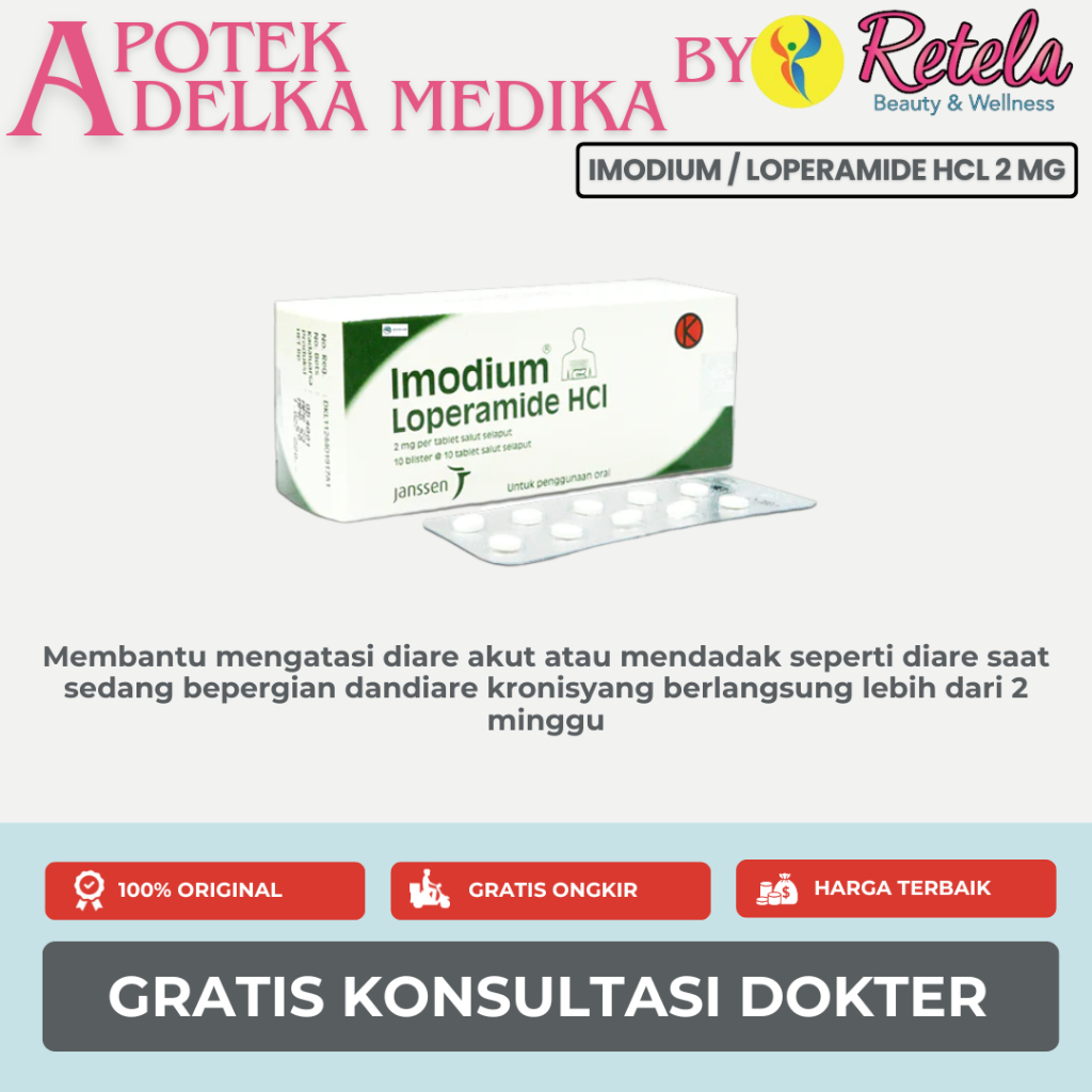 Imodium 2 mg 10 Tablet